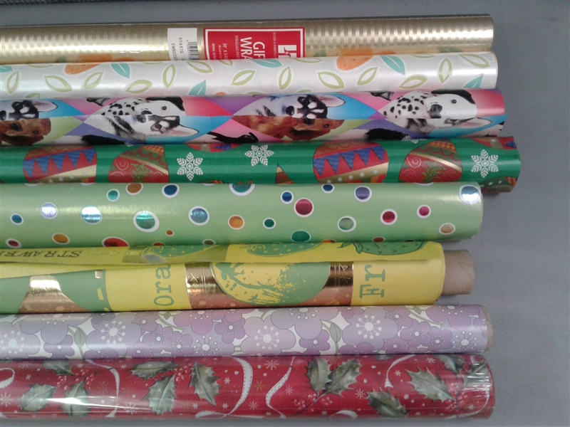 Large Lot of Gift Wrap