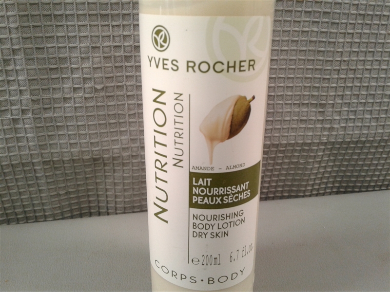 New Yves Rocher Nourishing Body Lotion Set of 3- 2014