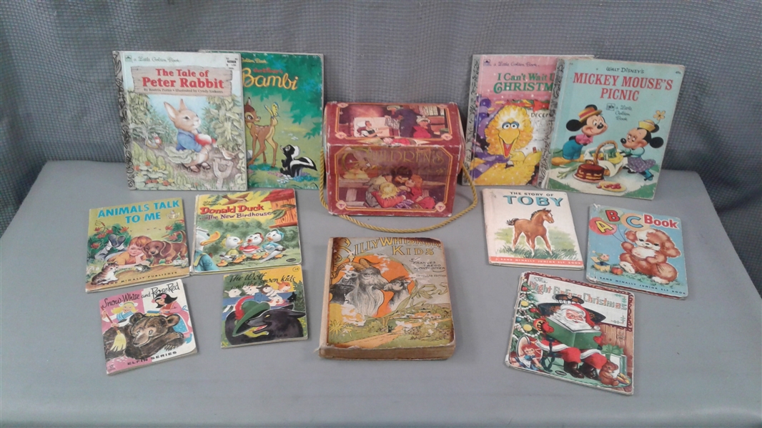 Vintage/Antique Children's Books- Little Golden Books, Elfin Series, ETC