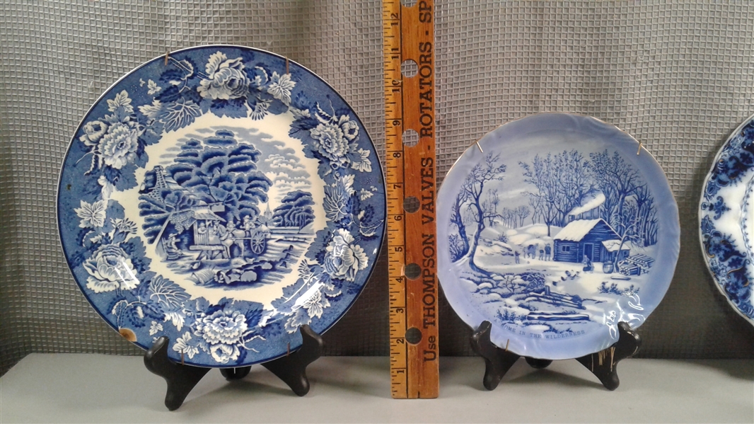 Blue/White Dishes & Bells