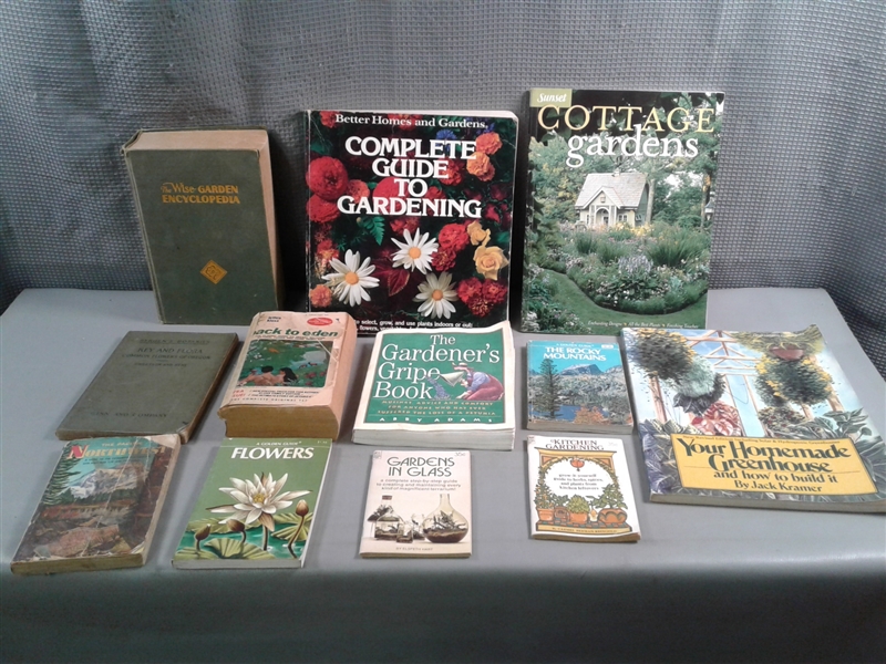 Gardening and Flower Books