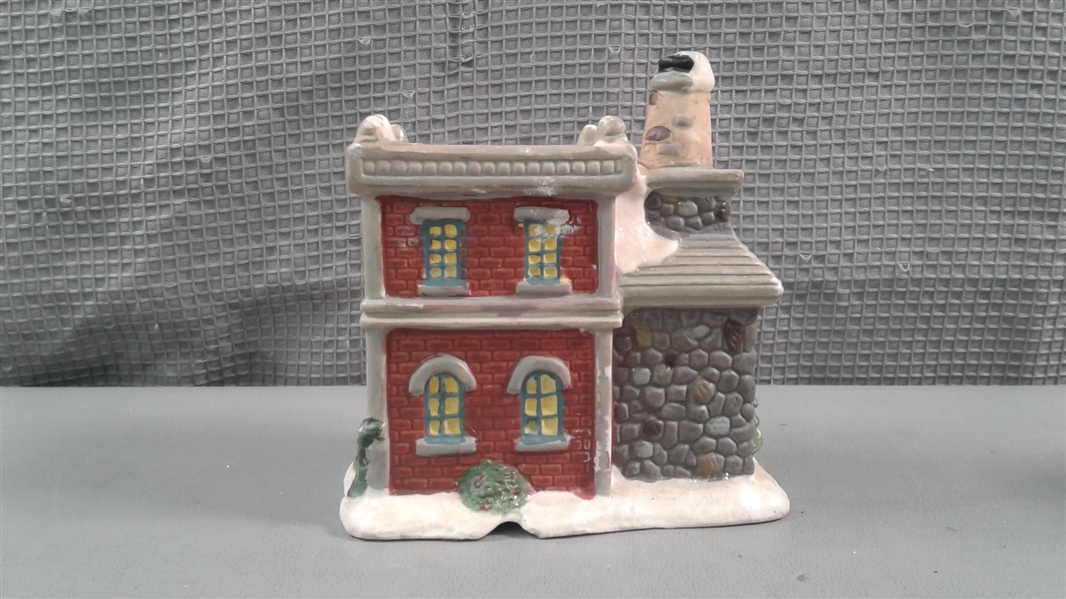 Cobblestone Corners 2004 Christmas Village Windham Heights Collection