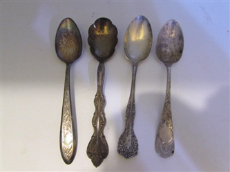 STERLING & SP SPOONS