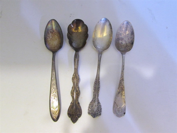 STERLING & SP SPOONS