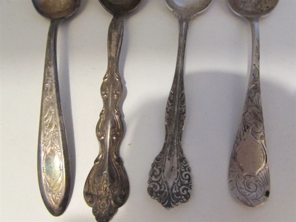 STERLING & SP SPOONS