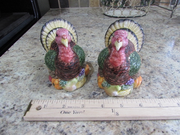 TURKEYS & CHICKEN DECOR