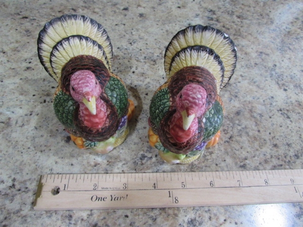 TURKEYS & CHICKEN DECOR