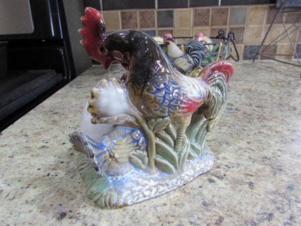 TURKEYS & CHICKEN DECOR