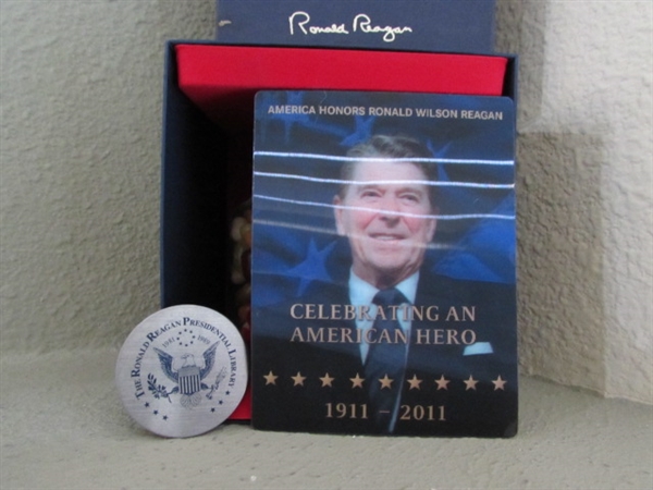 RONALD REAGAN COMMEMORATIVE ITEMS