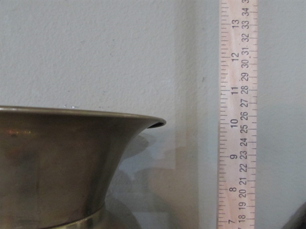 BRASS SPITTOON & BELLOWS