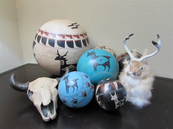 JOSE LUCANO POTTERY SPHERES & MORE