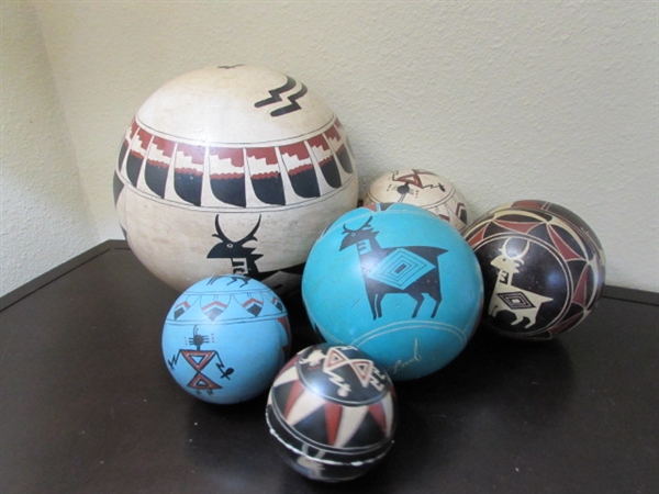 JOSE LUCANO POTTERY SPHERES & MORE