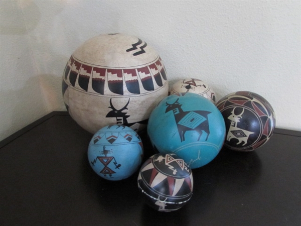 JOSE LUCANO POTTERY SPHERES & MORE