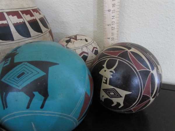 JOSE LUCANO POTTERY SPHERES & MORE