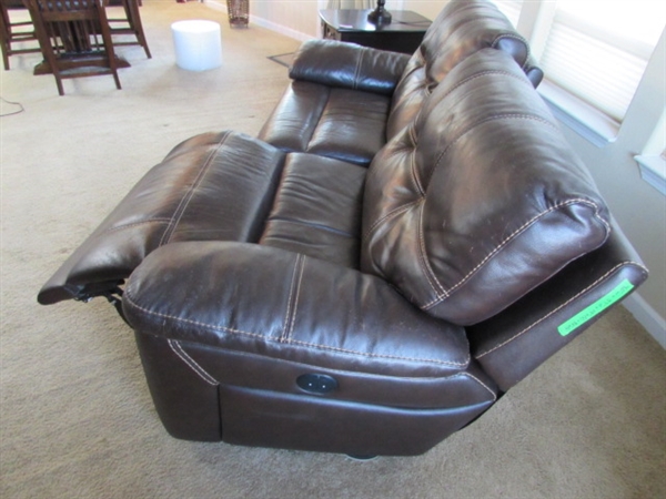 ELECTRIC DUAL RECLINING SOFA