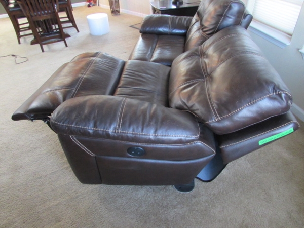 ELECTRIC DUAL RECLINING SOFA