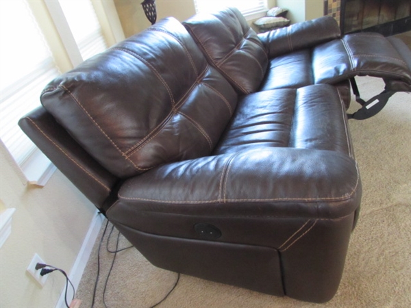 ELECTRIC DUAL RECLINING SOFA