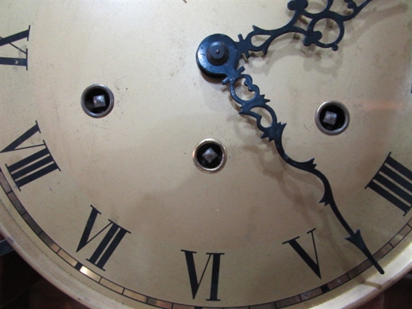 VINTAGE GERMAN 8-DAY MAUTHE WALL CLOCK