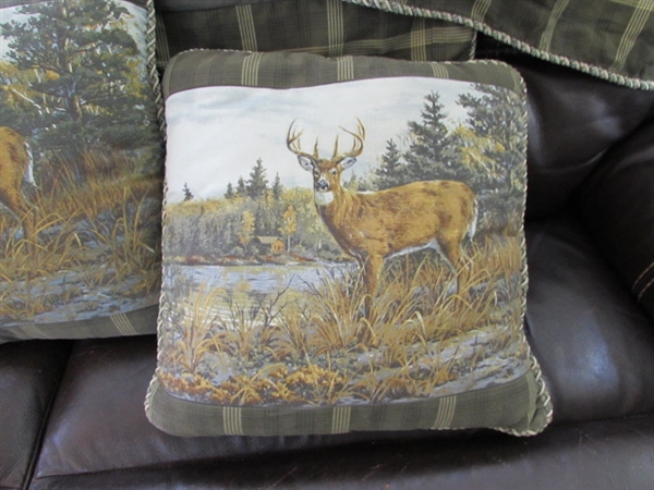 FISHING/HUNTING ACCENT PILLOWS & SHAMS