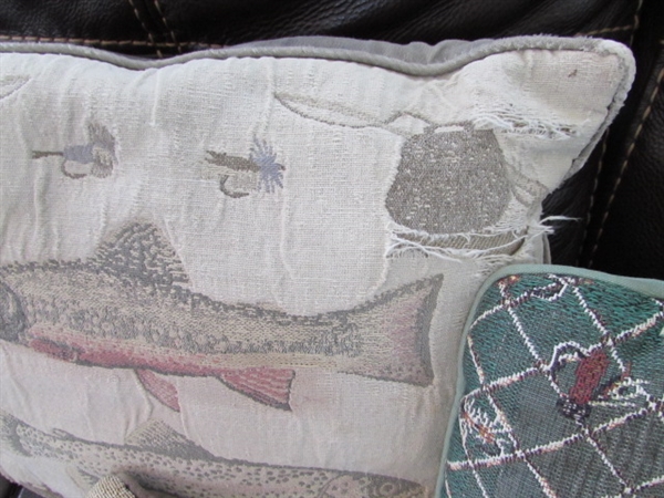 FISHING/HUNTING ACCENT PILLOWS & SHAMS