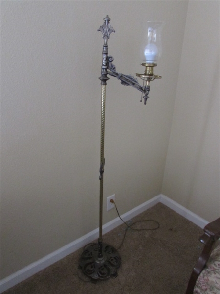 VINTAGE/ANTIQUE ELECTRIC FLOOR LAMP