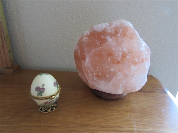 HIMALAYAN SALT LAMP TRINKET BOX