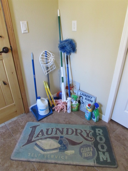 LAUNDRY ROOM & CLEANING SUPPLIES