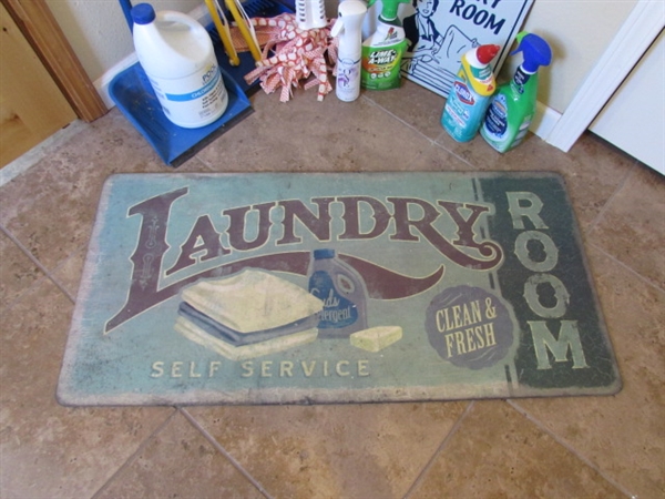 LAUNDRY ROOM & CLEANING SUPPLIES