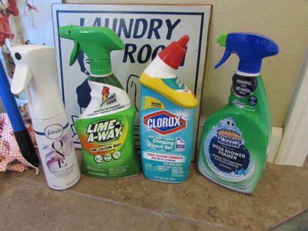 LAUNDRY ROOM & CLEANING SUPPLIES