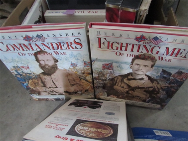 CIVIL WAR & GETTYSBURG BOOKS & VIDEOS