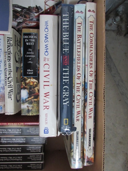 CIVIL WAR & GETTYSBURG BOOKS & VIDEOS