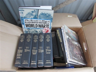 BOOKS ON WORLD WARS & HISTORY