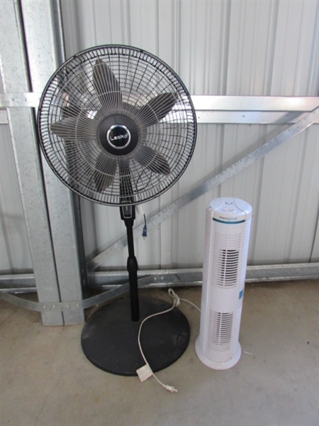 LASKO FLOOR FAN & THERAPURE AIR PURIFIER