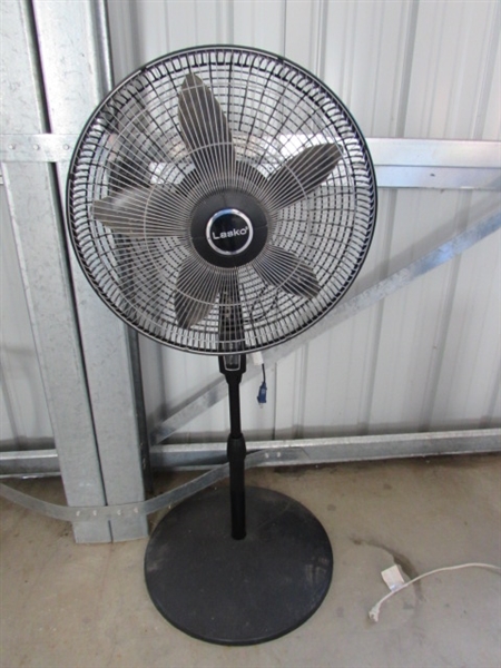 LASKO FLOOR FAN & THERAPURE AIR PURIFIER