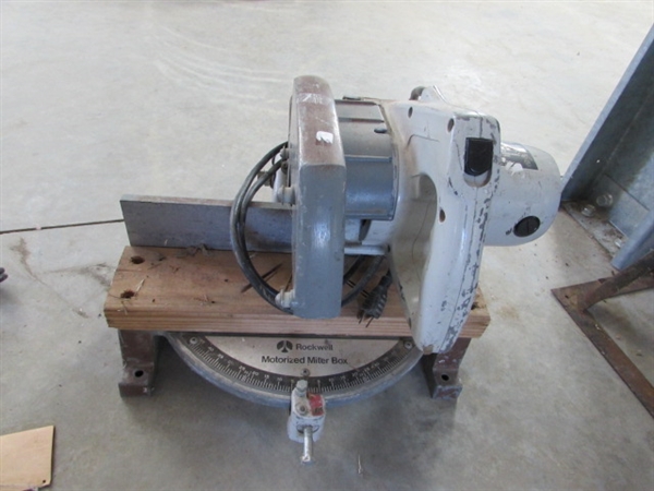 ROCKWELL MOTORIZED MITER SAW