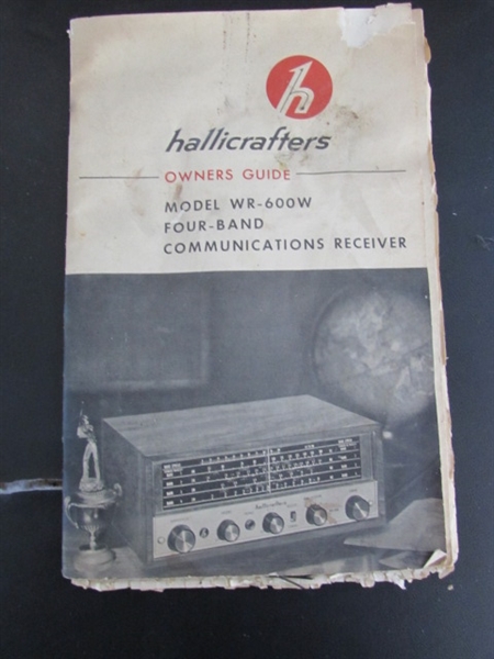 HALLICRAFTERS 4-BAND COMMUNICATIONS RECEIVER