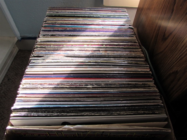 LARGE COLLECTION OF RECORDS