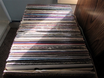 LARGE COLLECTION OF RECORDS