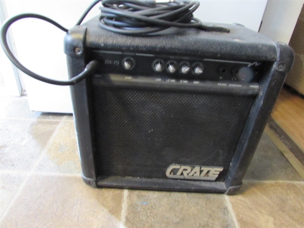 IBANEZ GIO ELECTRIC GUITAR & CRATE AMP
