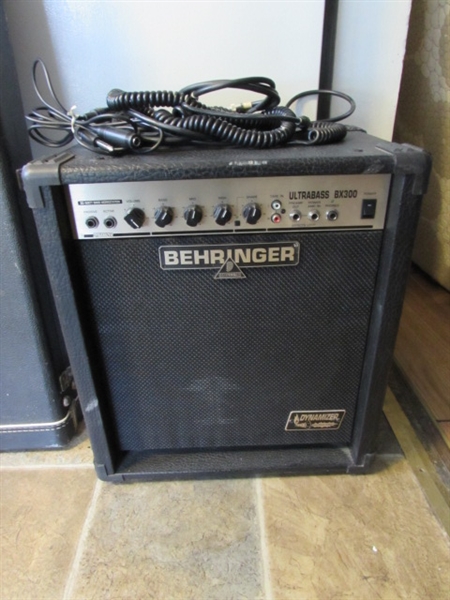 FIRST ACT ELECTRIC GUITAR & BEHRINGER AMP