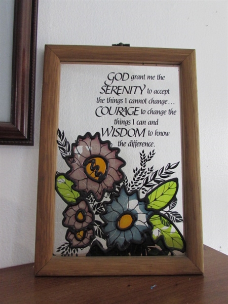 GOD GRANT ME THE SERENITY... WALL HANGING & MORE