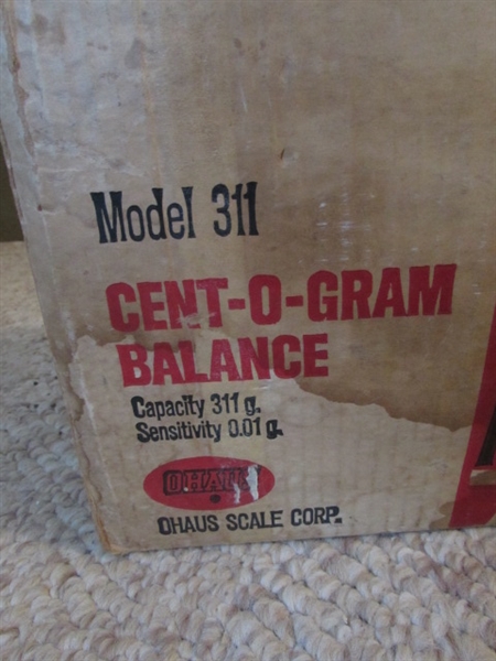CENT-O-GRAM BALANCE SCALE