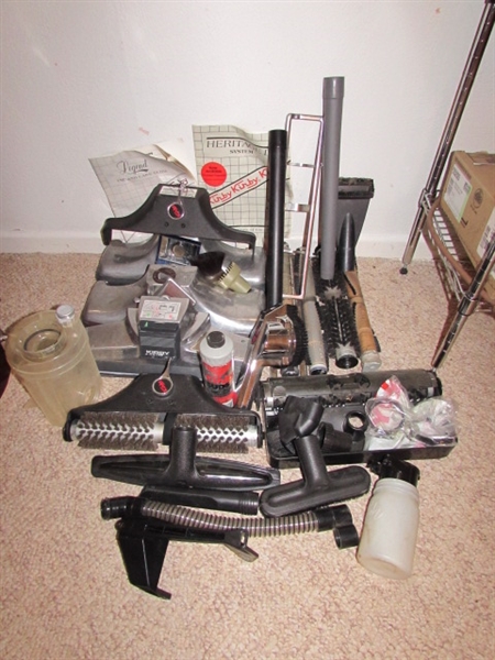 ASSORTMENT OF KIRBY VACUUM CLEANER PARTS