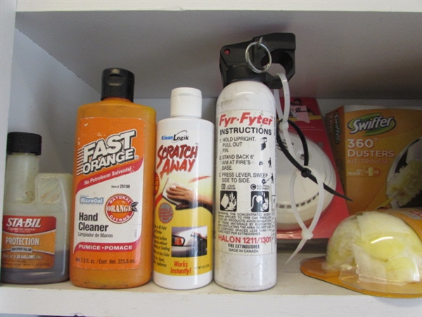 CONTENTS OF CUPBOARD