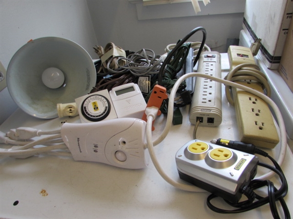 EXTENSION CORDS, POWER STRIPS & TIMERS