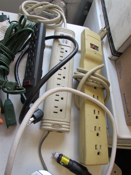 EXTENSION CORDS, POWER STRIPS & TIMERS