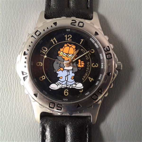 Vintage Lot of 3 Armitron Garfield Watches- Men & Ladies
