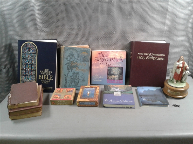 Religion- Books, Bibles, Pendant and Decor