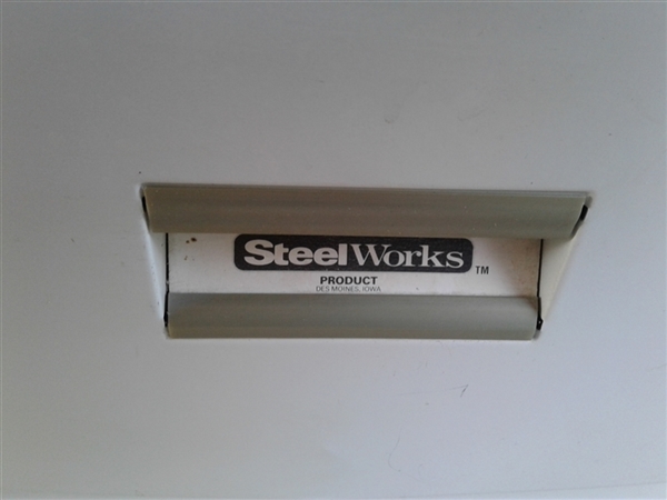 SteelWorks Locking 2 Drawer Filing Cabinet