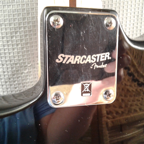 Fender Starcaster Electric Guitar with Amp